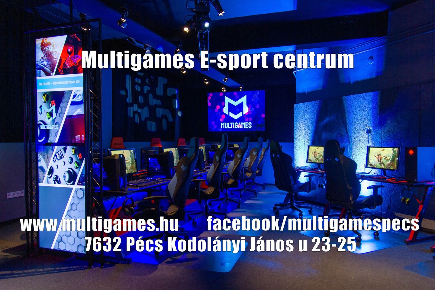 Come and play with us!-MultiGames E-Sport Center giveaway